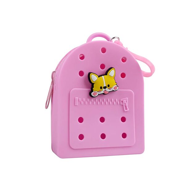 Gifty - Silicone wallet pink