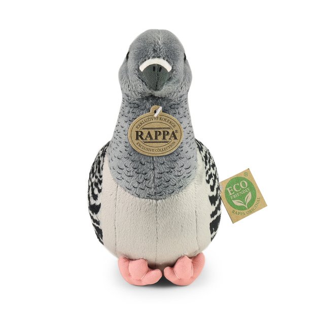 Plush pigeon 22 cm ECO-FRIENDLY