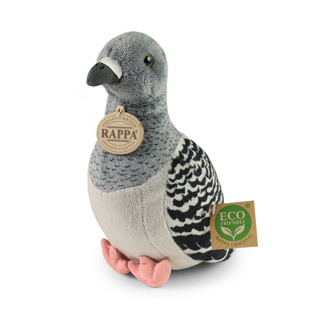Plush pigeon 22 cm ECO-FRIENDLY