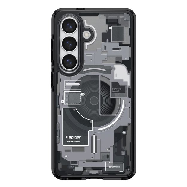 Spigen Ultra Hybrid Mag MagSafe - Case for Samsung Galaxy S26 (Zero One Black)