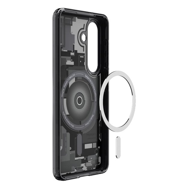 Spigen Ultra Hybrid Mag MagSafe - Case for Samsung Galaxy S26 (Zero One Black)