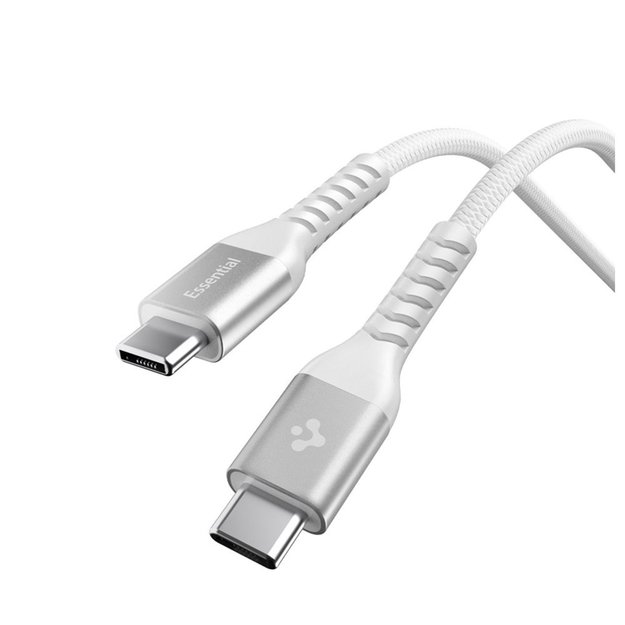 Spigen EB10010CCA Essential - USB-C to USB-C Cable 100W 1m (White)