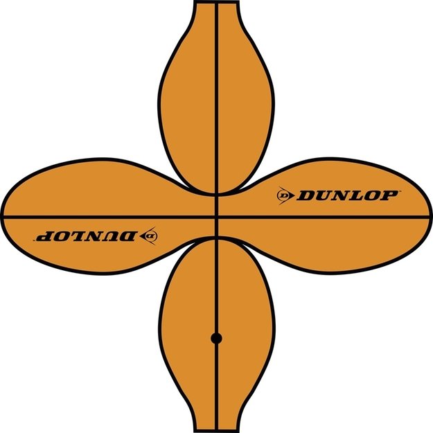 Dunlop - Outdoor basketball 8 panels size 7 (orange)