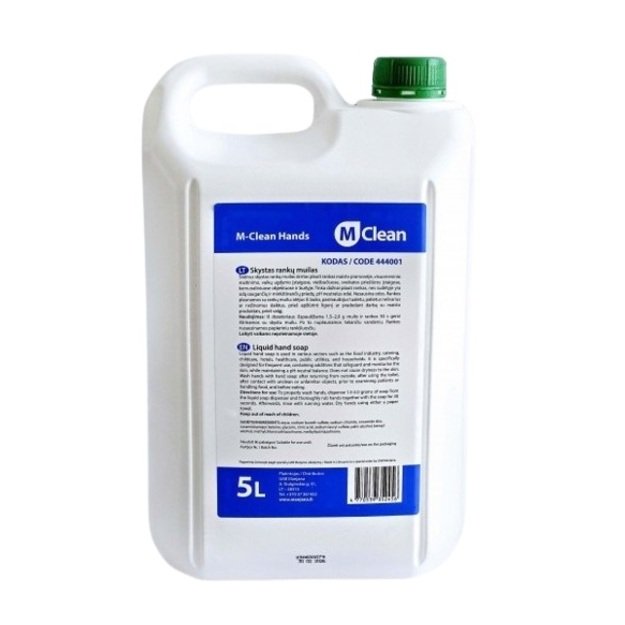 Skystas muilas M-Clean 5L  