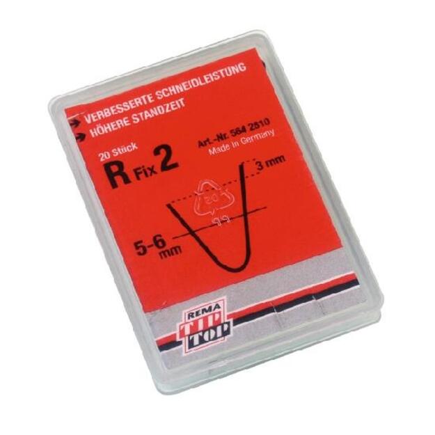Peiliukai apvalūs Fix-2 20vnt  