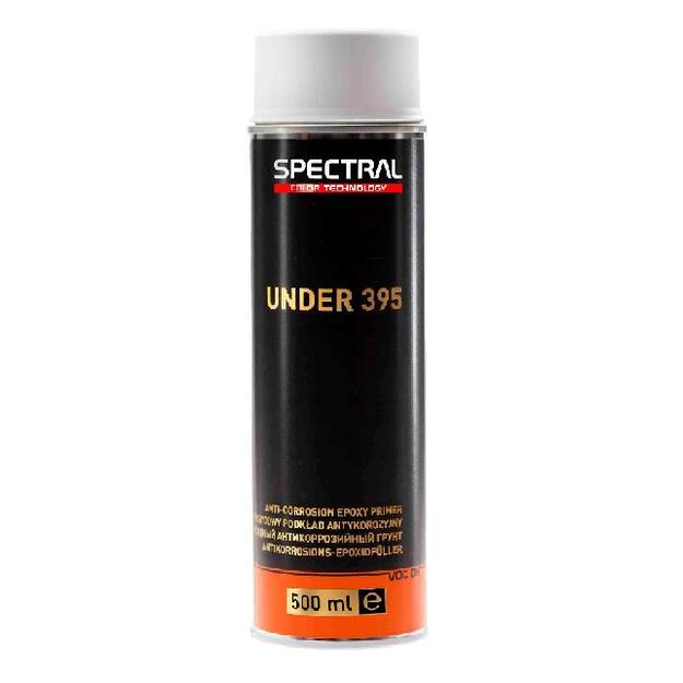 Epoksidinis gruntas UNDER395  P2 aerozolinis pilkas 500ml  