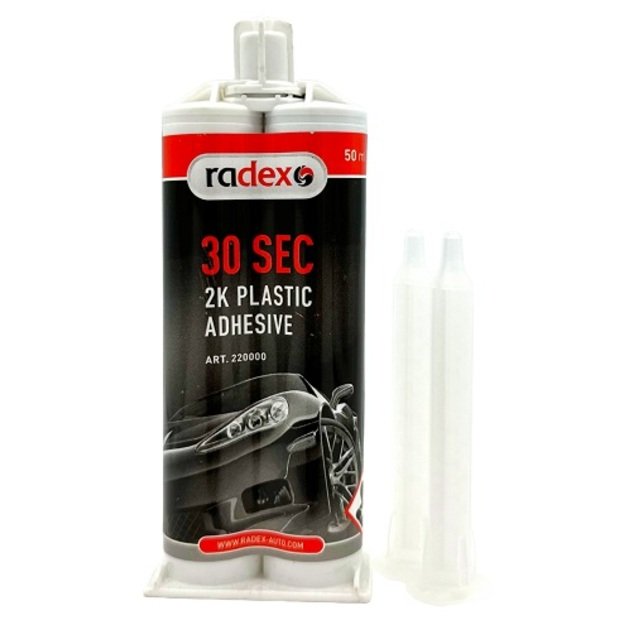 2K klijai plastikui (30 sek.) 50ml RADEX  