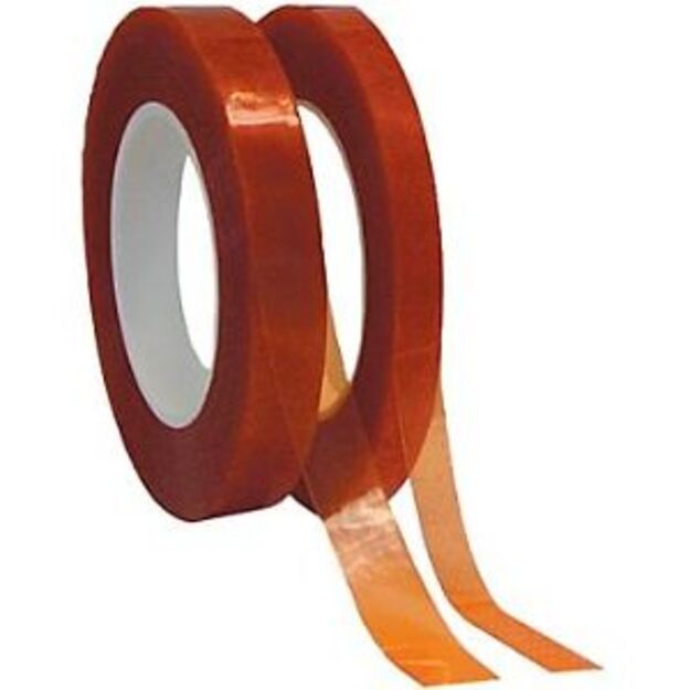 Dvipusė lipni juosta 12mmx25m UMA storis 0.2mm, skaidri RADEX  