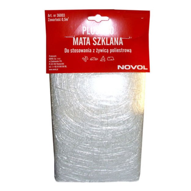 Stiklo audinys PLUS 730 300g 0.5 m&sup2;  