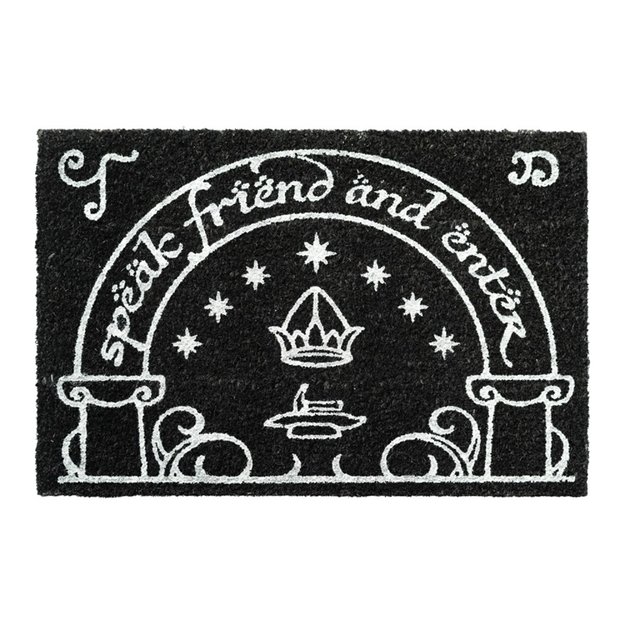 The Lord of the Rings - Glow-in-the-Dark Doormat The Lord of the Rings (40 x 60 cm)