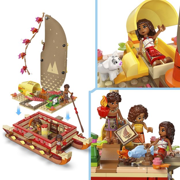 LEGO Disney Princess Moana s Adventure Canoe