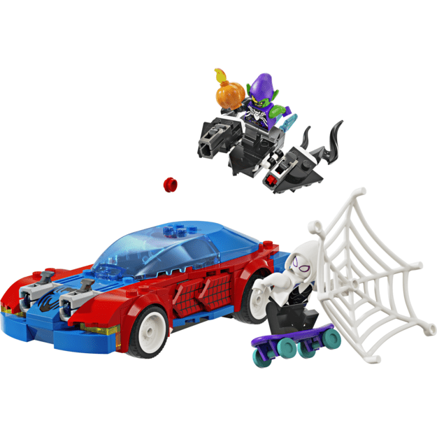 LEGO Super Heroes Spider-Man Race Car & Venom Green Goblin