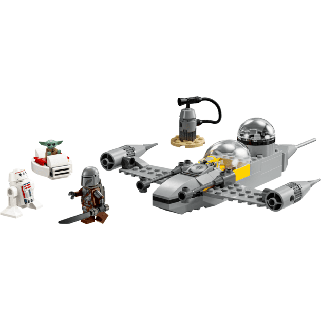 LEGO Star Wars Mando and Grogu s N-1 Starfighter