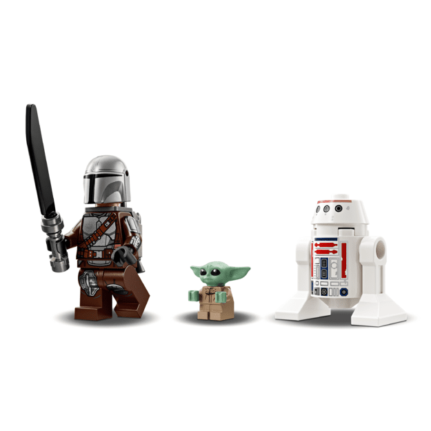 LEGO Star Wars Mando and Grogu s N-1 Starfighter