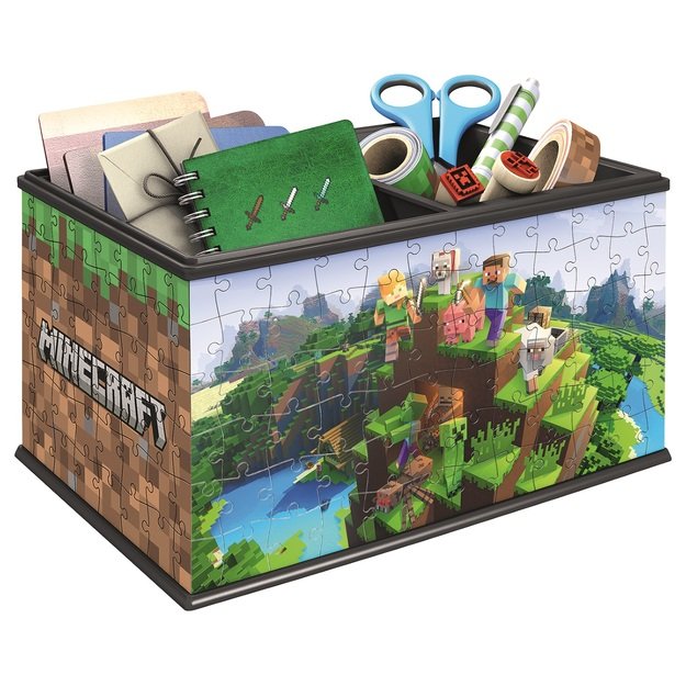 Ravensburger 3D Puzzle Storage Box Minecraft