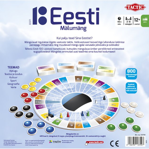 Tactic Eesti m&auml;lum&auml;ng