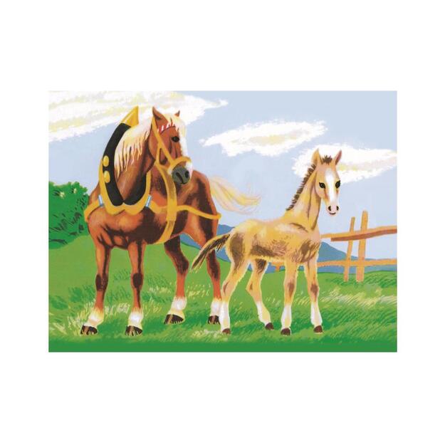 Dino Cube Puzzle 12 pc Domestic Animals 