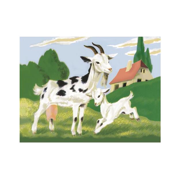 Dino Cube Puzzle 12 pc Domestic Animals 