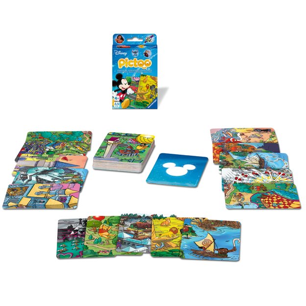 Ravensburger Pictoo Card Game: Disney