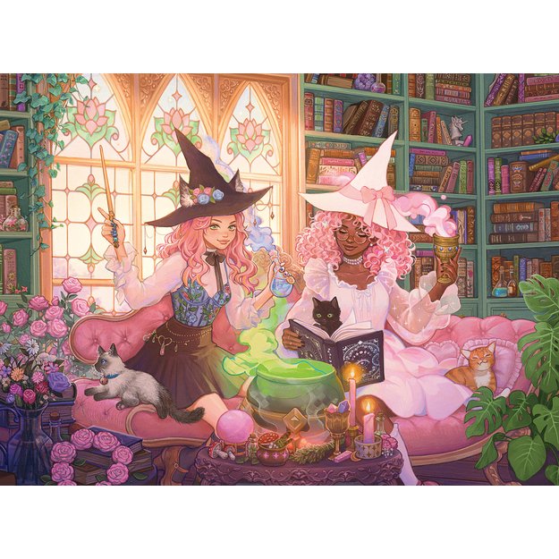 Ravensburger Puzzle 200 pc Enchanted Library