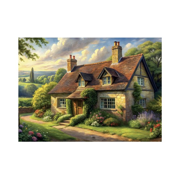 Dino Puzzle 1000 Pieces: English Countryside