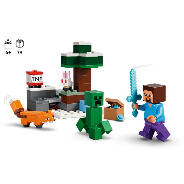 LEGO Minecraft Steve s Taiga Adventure