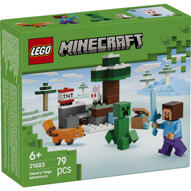 LEGO Minecraft Steve s Taiga Adventure