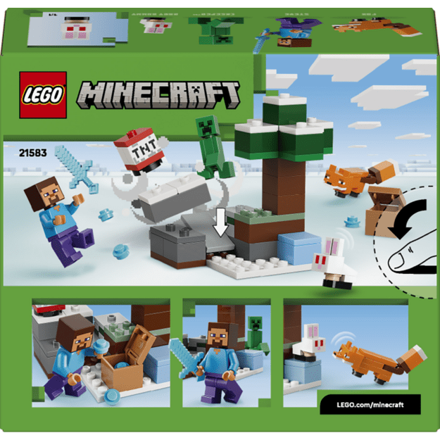 LEGO Minecraft Steve s Taiga Adventure