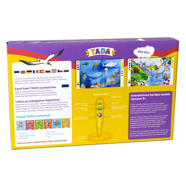 TADA Talking Books Starter Set: Pen and Animals Theme