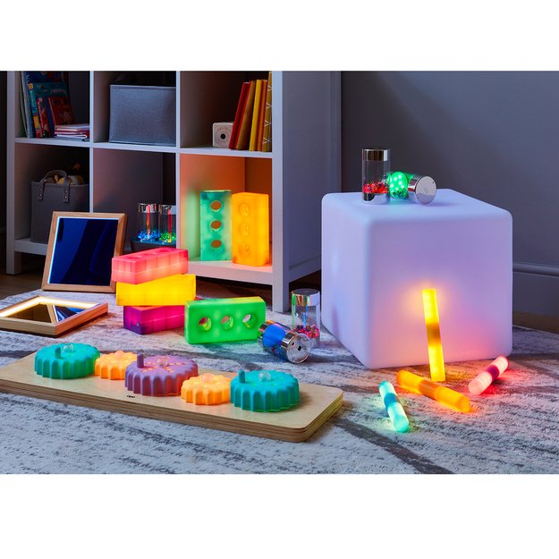 TTS Sensory Colour Changing Light Up Cube
