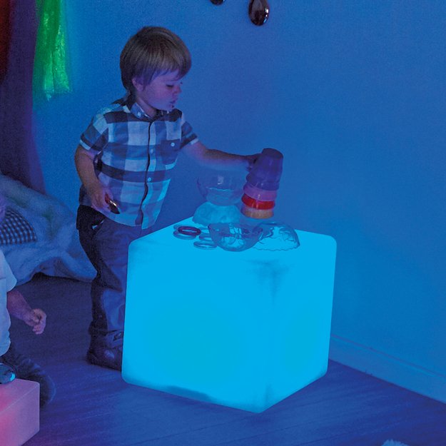 TTS Sensory Colour Changing Light Up Cube