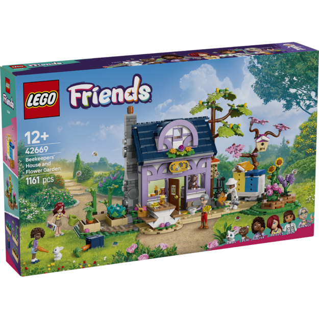 LEGO Friends Beekeepers  House and Flower Garden
