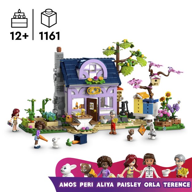 LEGO Friends Beekeepers  House and Flower Garden