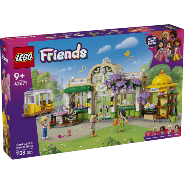 LEGO Friends Plant Caf&eacute; & Flower Shop