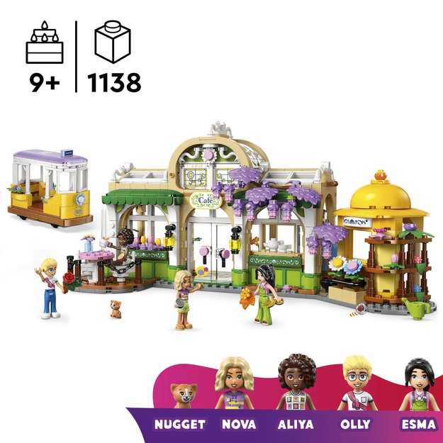 LEGO Friends Plant Caf&eacute; & Flower Shop