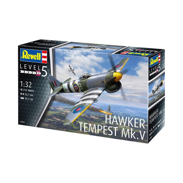 Revell Plastic Model Hawker Tempest 1:32 