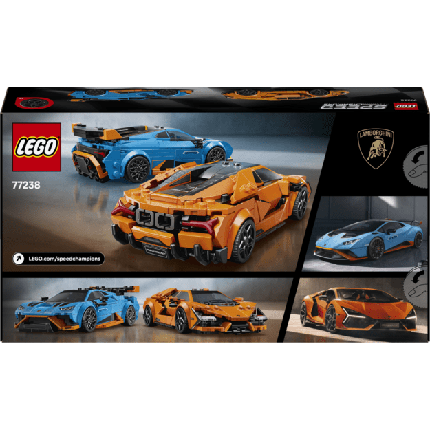 LEGO Speed Champions Lamborghini Revuelto & Hurac&aacute;n STO