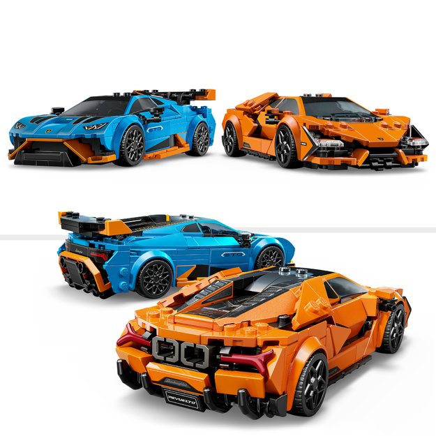 LEGO Speed Champions Lamborghini Revuelto & Hurac&aacute;n STO