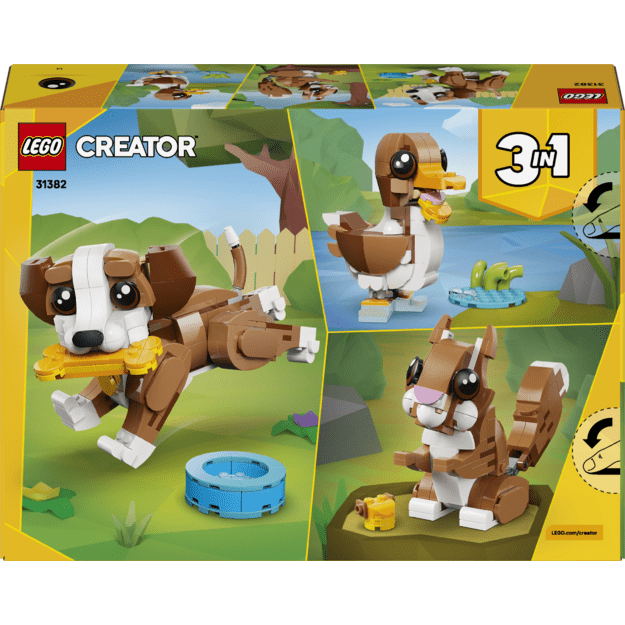 LEGO Creator Cute Animals: Playful Puppy Dog