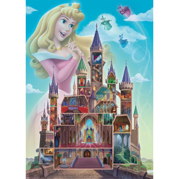 Ravensburger Puzzle 1000 pc Disney&acute;s Aurora Castle