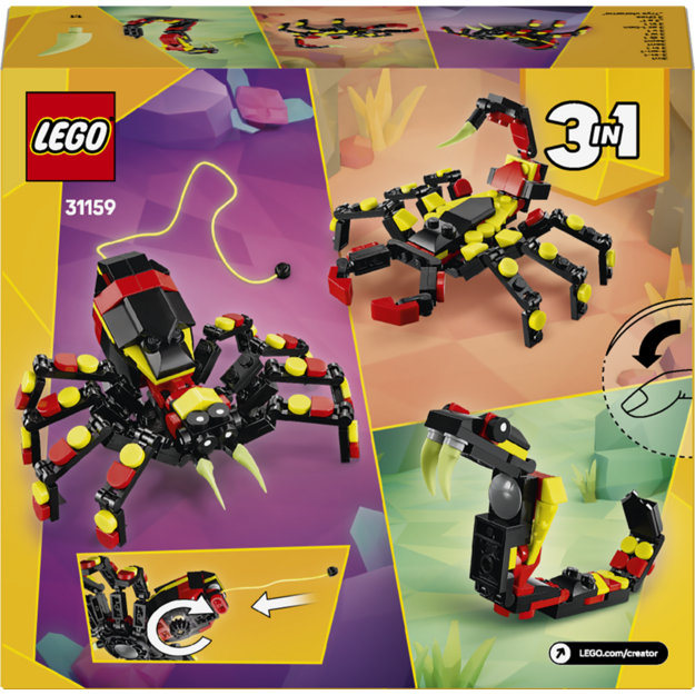 LEGO Creator Wild Animals: Surprising Spider