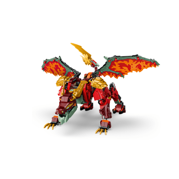 LEGO Ninjago Wyldfyre s Transforming Dragon Mech