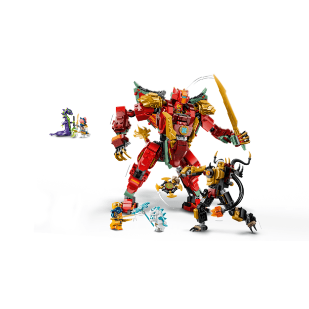 LEGO Ninjago Wyldfyre s Transforming Dragon Mech