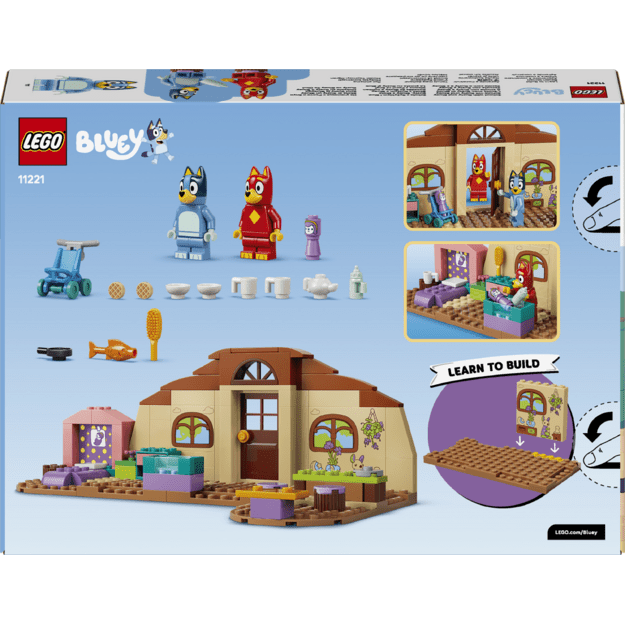 LEGO Bluey School with Rusty and Bluey