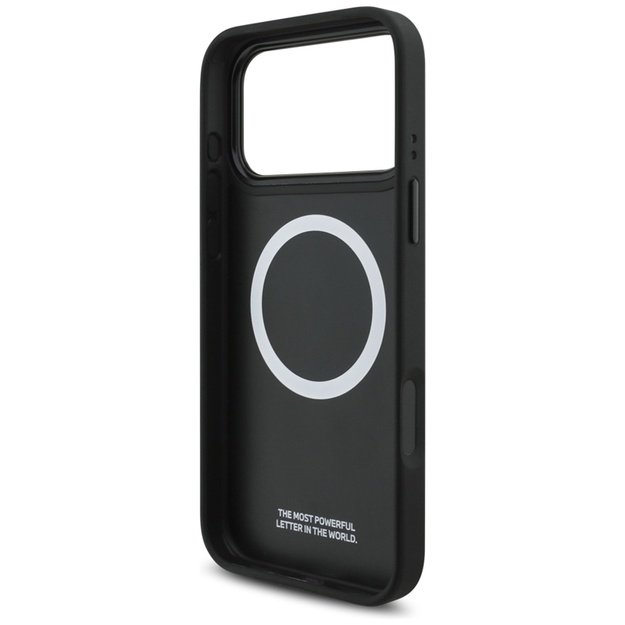 BMW M Tricolor Metal Logo MagSafe - iPhone 17 Pro Max Case (Black)