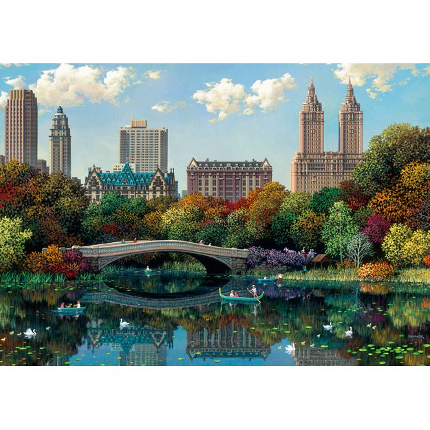 Ravensburger Puzzle 1000 pc New York s Bow Bridge