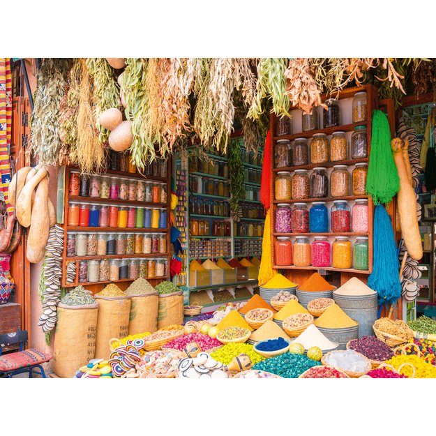 Ravensburger Puzzle 500 Pieces: Colorful Spices In Morocco