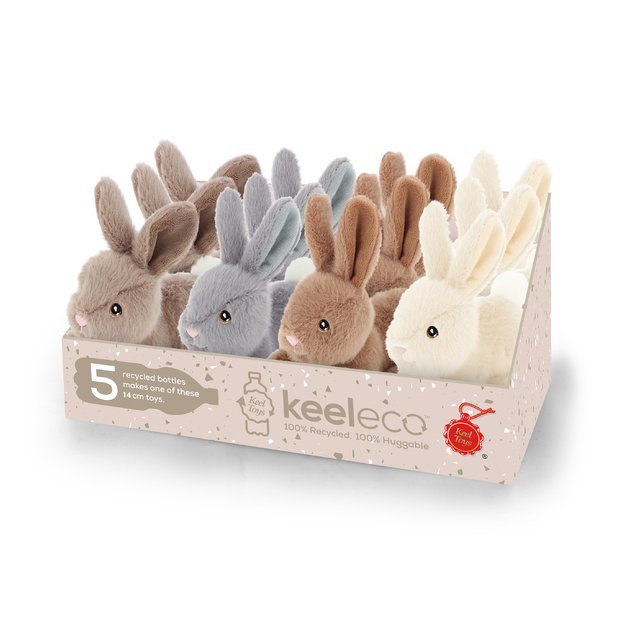 Keel Toys Keeleco Bunny Pets 14 cm - 4 different