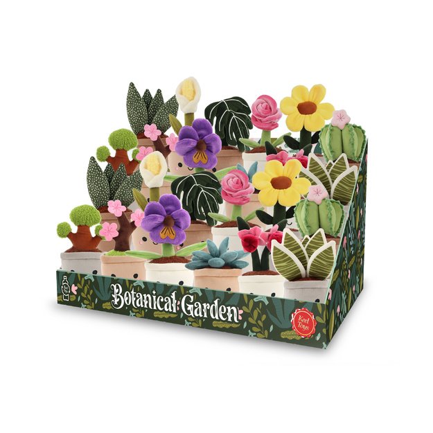 Keel Toys Keeleco Botanical Garden Plants, 14 cm - 12 designs