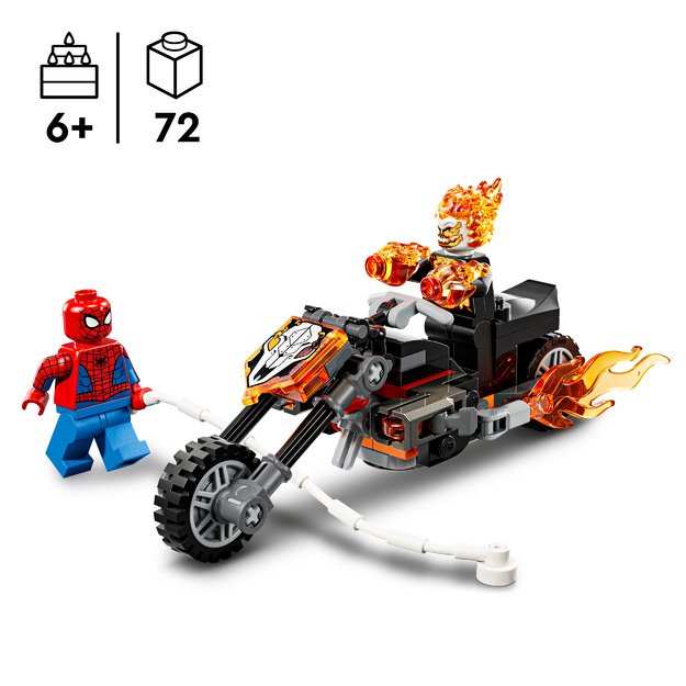 LEGO Super Heroes Spider-Man vs. Ghost Rider Motorcycle